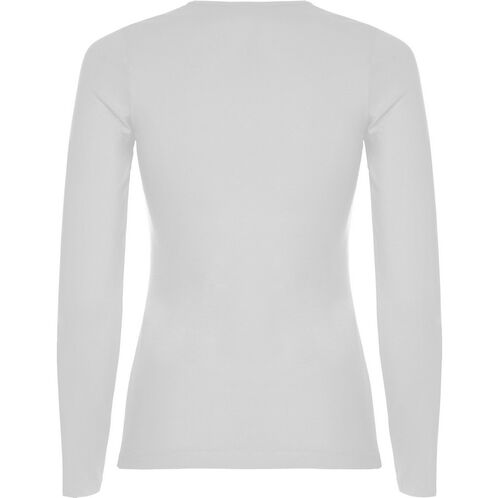 Camiseta unisex de manga larga Mod. EXTEME WOMAN (01) Blanco Talla S