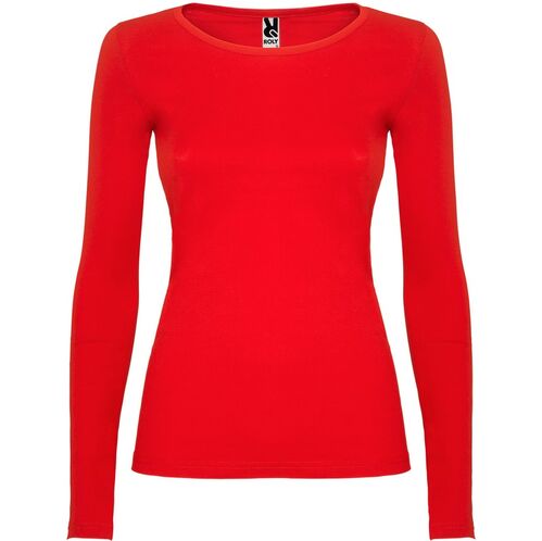 Camiseta unisex de manga larga Mod. EXTEME WOMAN (60) Rojo  Talla M