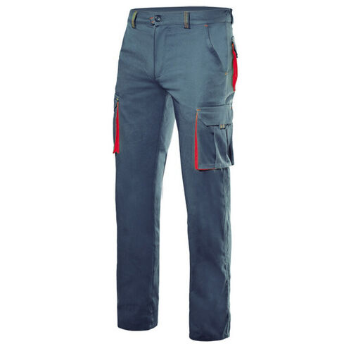 Pantaln elastico bicolor Mod. 103024S Gris/Rojo Talla 48