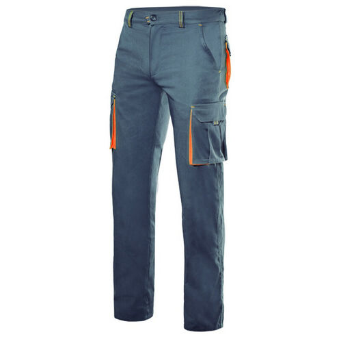 Pantaln elastico bicolor Mod. 103024S Gris/Naranja Talla 46