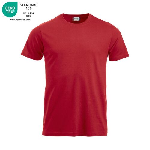 Camiseta manga corta Mod. CLASSIC-T Rojo (35) Talla 5XL