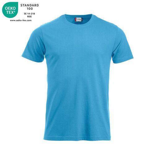 Camiseta manga corta Mod. CLASSIC-T Azul turquesa (54) Talla 3XL