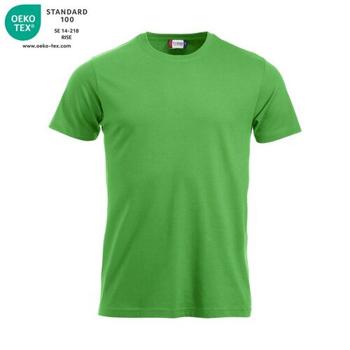 Camiseta manga corta Mod. CLASSIC-T Verde manzana (605) Talla XS