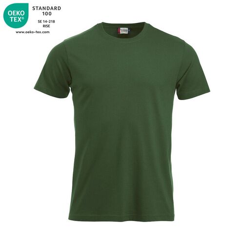 Camiseta manga corta Mod. CLASSIC-T Verde botella (68) Talla XS