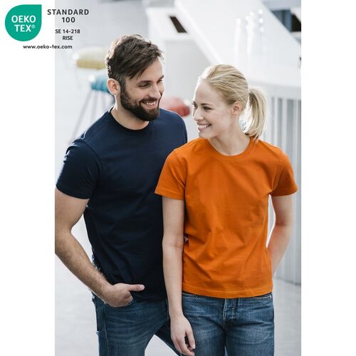 Camiseta unisex Mod. PREMIUM-T 180 GRS Naranja rojizo (18) Talla XS
