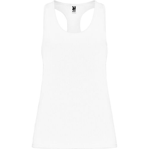 Camiseta de tirantes para chica Mod. AIDA KIDS (01) Blanco Talla 3/4