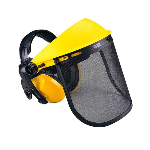 Pantalla facial forestal con proteccin auditiva Mod. SET FORESTAL