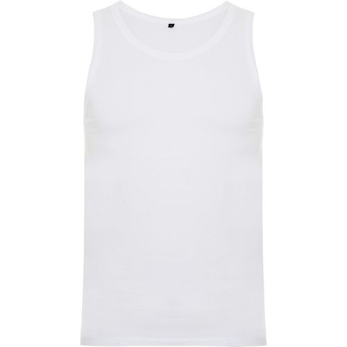 Camiseta infantil de tirantes Mod. TEXAS (01) Blanco Talla 3/4