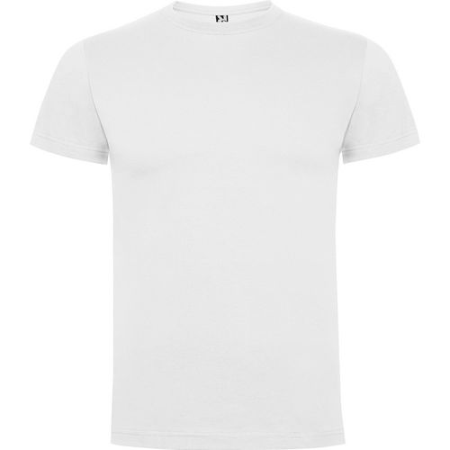 Camiseta de manga corta Mod. DOGO PREMIUM (01) Blanco Talla M