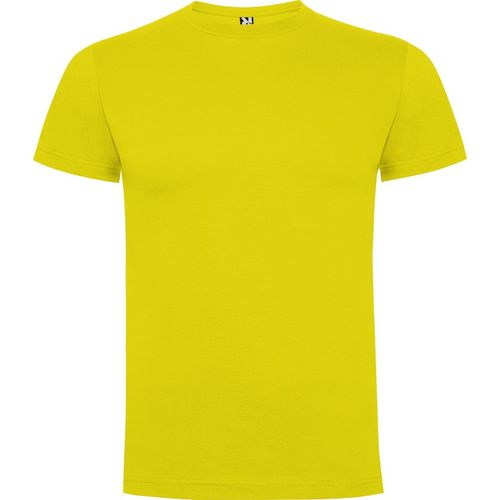 Camiseta de manga corta Mod. DOGO PREMIUM (03) Amarillo  Talla L