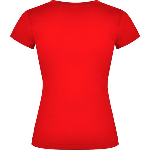 Camiseta de chica manga corta Mod. VICTORIA (60) Rojo  Talla L