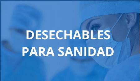 Personal sanitario equipado con material desechable