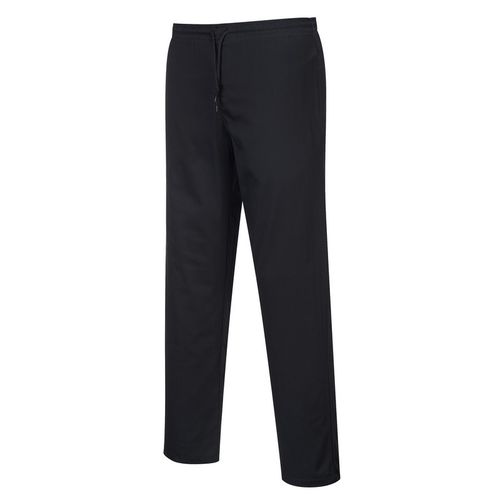 Pantaln de cocina con cordn Negro Talla L