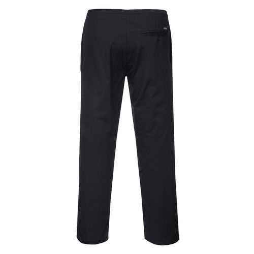 Pantaln de cocina con cordn Negro Talla L