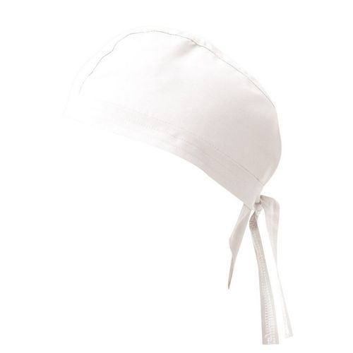 Gorro de cocina tipo pirata (101) Blanco Talla Única