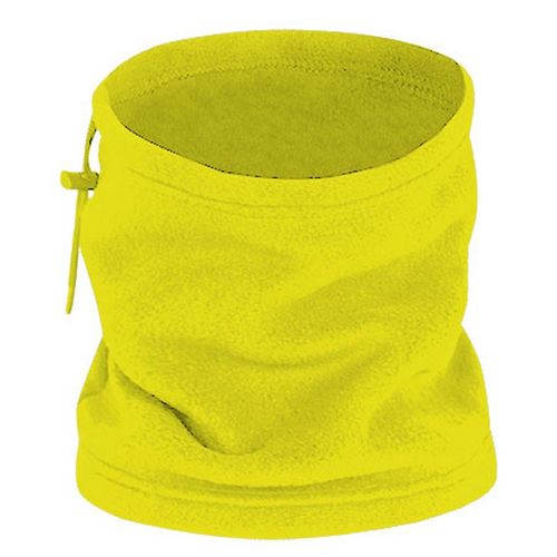 Braga polar para cuello Mod. ALPINE Amarillo Fluor Talla Única