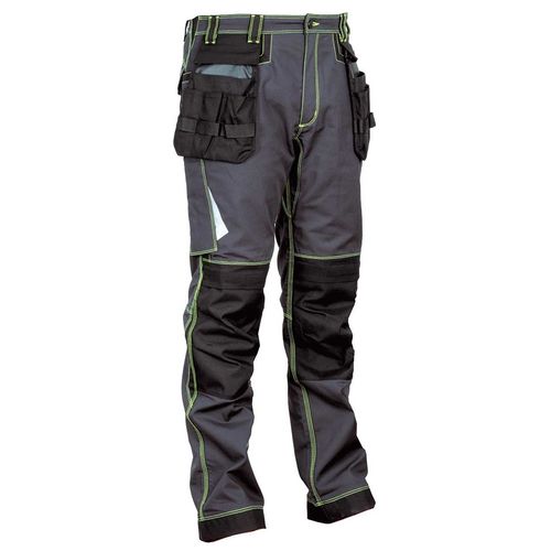 Pantalón Mod. LEIRIA con elástico 300 grs. Gris Talla 44