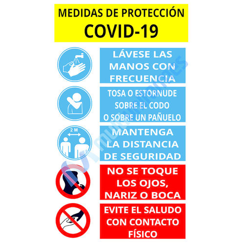 Seal "Medidas de proteccin COVID19"