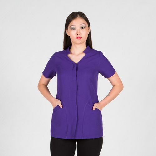 Blusa de seora Mod. ADELFA (631) Plana Pol. Morado Talla S