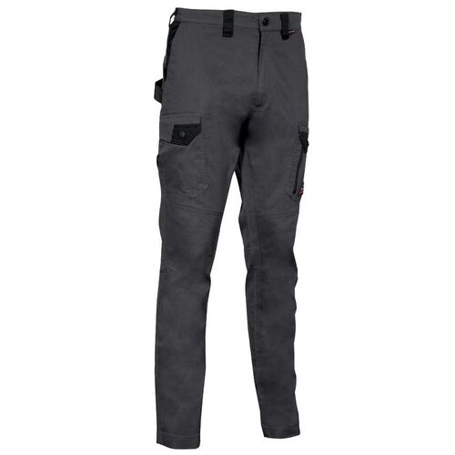 Pantalón multibolsillos elástico Mod JEMBER Gris Talla 38