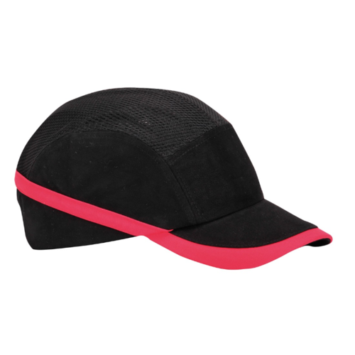 Gorra de seguridad ventilada Mod. PUMP Negro Talla nica