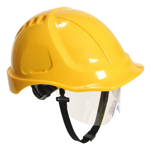 Casco ENDURANCE VISOR PLUS Amarillo Talla nica