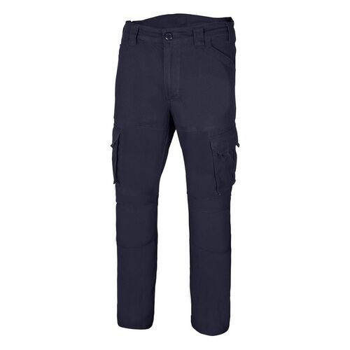 Pantaln de algodn elstico Mod. 103012S Azul Marino Talla XXL