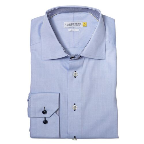 Camisa Yellow Bow 51 Regular (505) Azul Celeste / Azul Marino Talla S