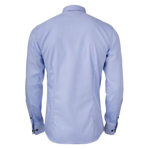 Camisa Mod. YELLOW BOW 51 SLIM (505) Azul Celeste / Azul Marino Talla XXL