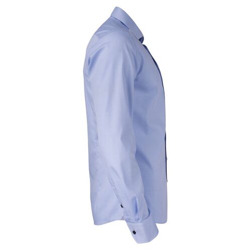 Camisa Mod. YELLOW BOW 51 SLIM (505) Azul Celeste / Azul Marino Talla XXL