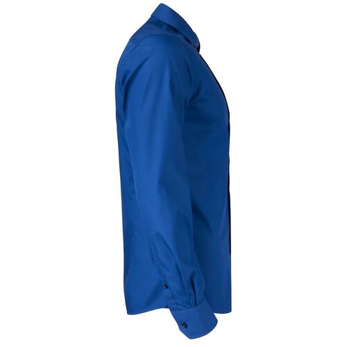Camisa Mod. YELLOW BOW 51 SLIM (555) Azul Royal / Azul Marino Talla S