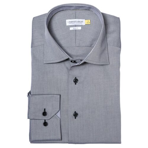 Camisa Mod. YELLOW BOW 51 SLIM (955) Gris / Negro Talla S