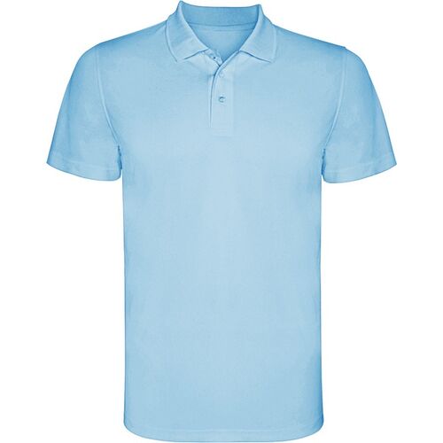 Polo técnico Mod. MONZHA (10) Celeste Talla S