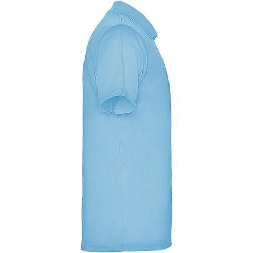 Polo técnico Mod. MONZHA (10) Celeste Talla S
