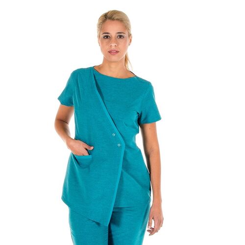 Blusa de señora Mod. GEMA JASPER (904) Agua Marina Vigore Talla M