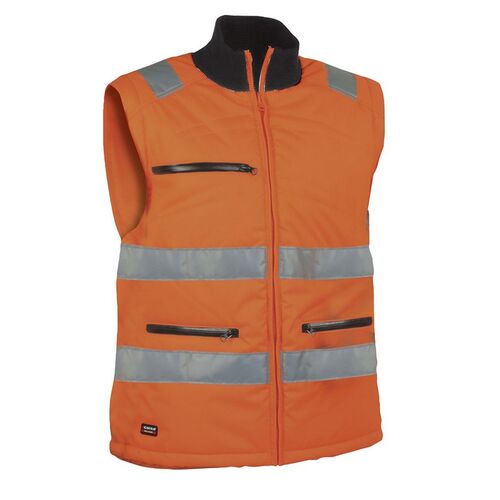 Parka desmontable de alta visibilidad Mod. PROTECTION Naranja Fluor Talla 54