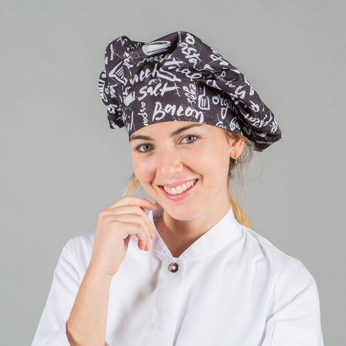 Gorro GRAN CHEF con cierre de velcro (5121) Kitchen Talla nica