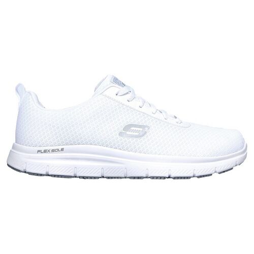 Zapato de caballero Mod. SKECHERS FLEX ADVANTAGE SR Blanco Talla 41