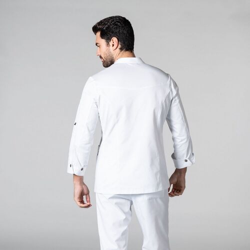 Chaqueta de cocina Mod. SOLER (101) Blanco Talla XS