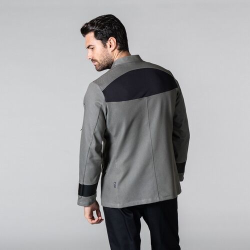 Chaqueta de cocina Mod. VARGAS (825) Vaquero Gris Talla XS