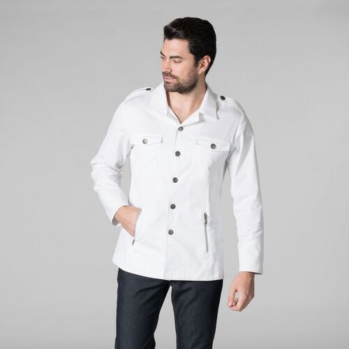 Chaqueta de cocina Mod. CANO (101) Blanco Talla XS