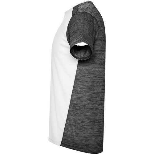 Camiseta técnica Mod. ZOLDER (1243) Blanco / Negro vigoré Talla L