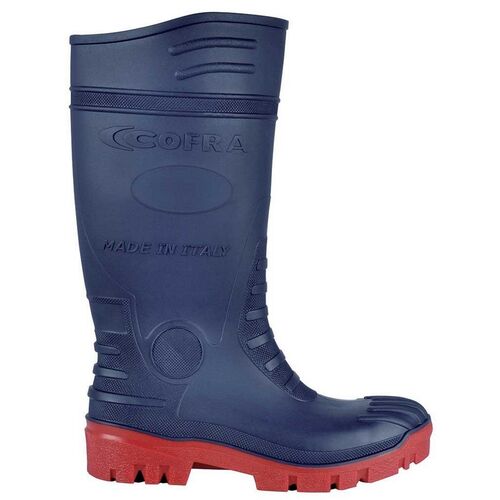 Bota de agua con seguridad Mod. TYPHOON S5 Rojo Talla 41