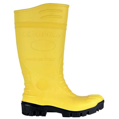 Bota de agua con seguridad Mod. TYPHOON S5 Amarillo Talla 46