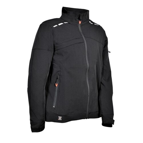 Cazadora softshell Mod. JAVRE Negro Talla 46