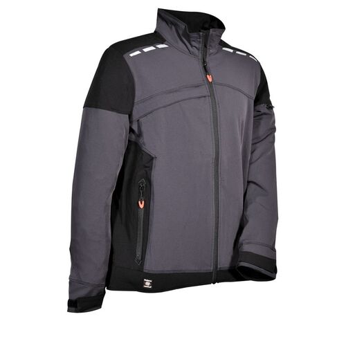 Cazadora softshell Mod. JAVRE Gris Talla 48