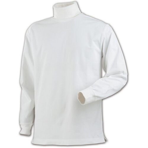 Jersey con cuello alto Mod. ROLLERNECK T-SHIRT L/S Blanco (100) Talla L