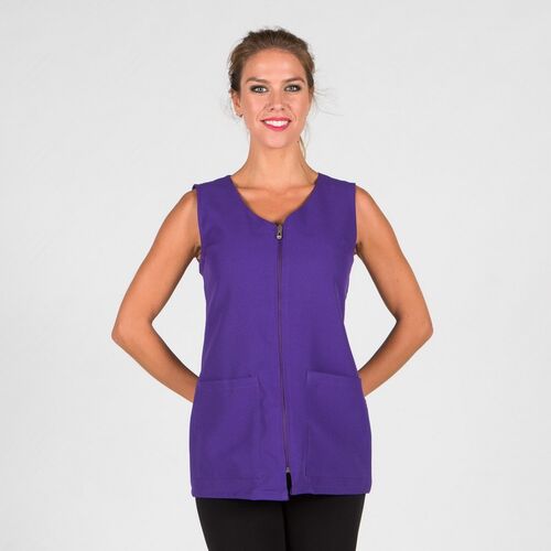 Blusa de mujer Mod. ANTARTIDA (631) Plana Pol. Morado Talla M