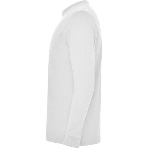 Camiseta de manga larga con puo (01) Blanco Talla S