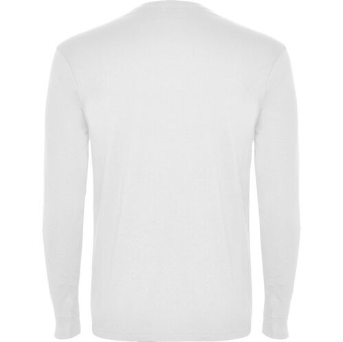 Camiseta de manga larga con puo (01) Blanco Talla L